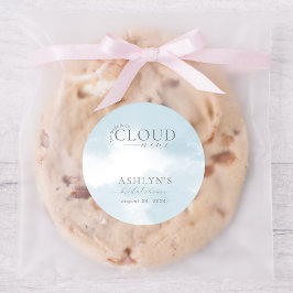 Cloud Nueve Bridal Shower Pegatina