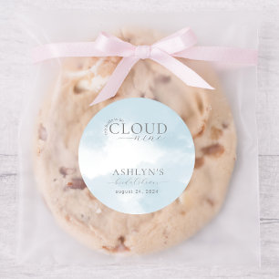 Cloud Nueve Bridal Shower Pegatina