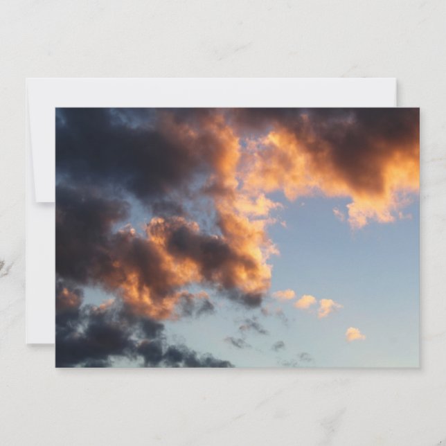 Cloudy Sunset (Anverso)