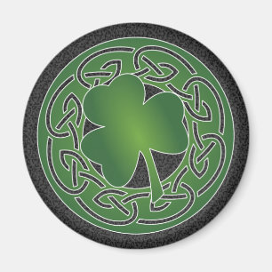 Cloverleaf - imán del día de St Patrick