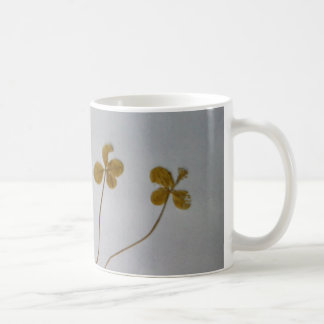 Clovers trébol de suerte carácter efímero taza