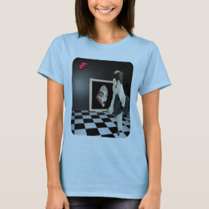 Clowing alrededor de la camiseta