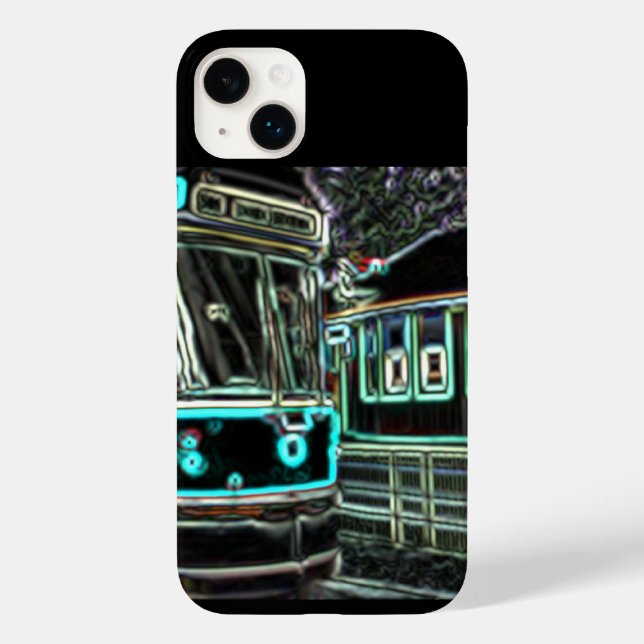 CLRV Neon en el funda stn iPhone 14 Plus (Reverso )