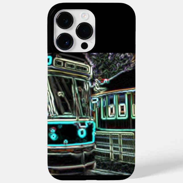 CLRV Neon en el funda stn iPhone 14 Pro Max (Reverso)