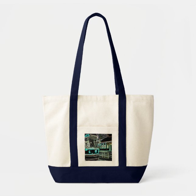CLRV Neon en la Bolsa de Tote Impulse de la Armada (Frente)