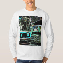 CLRV Neon en la camiseta básica de manga larga de 