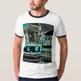 CLRV Neon en la camiseta básica del cantante mascu