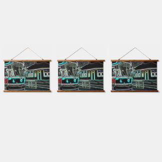 CLRV Neon en stn 91x66cm 3set Tapiz de Pared de Ma