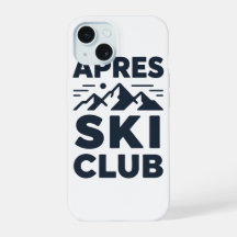 Club de Apres Ski Logo de Montaña - Hombres de Inv