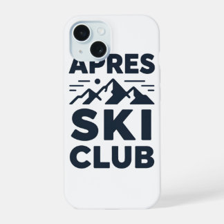 Club de Apres Ski Logo de Montaña - Hombres de Inv