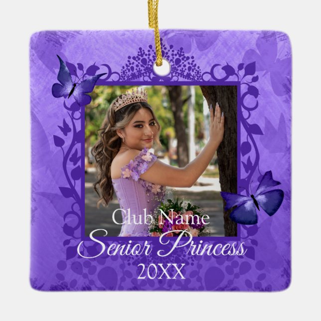 Club de Chicas de ornamentos personalizados de mar (Anverso)