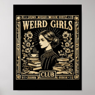 Club de Chicas Raras Arte Gótico Feminista Vintage