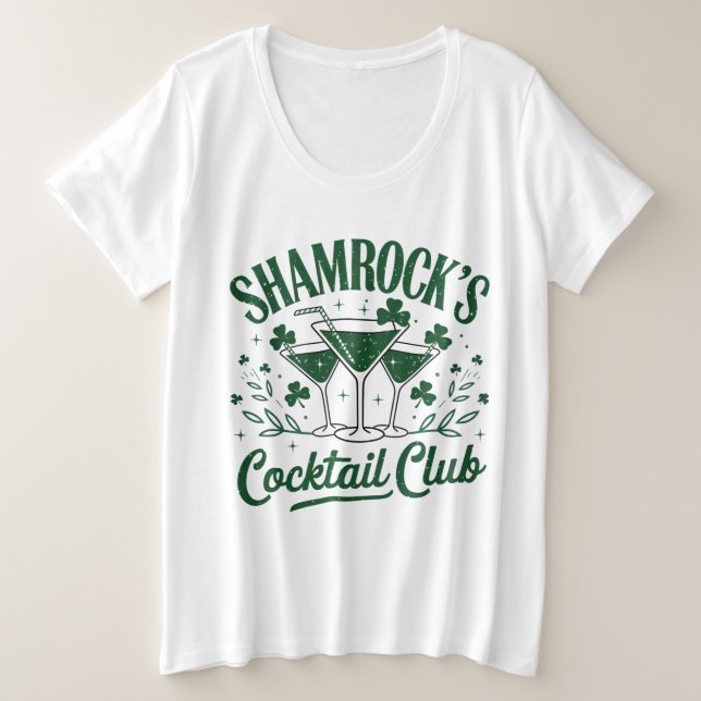 Club de cócteles de Shamrock (Anverso del diseño)