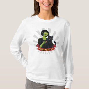 Club de damas de gato sin hijos - camiseta de mang