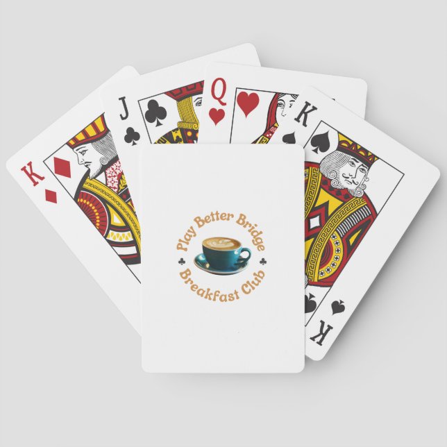 Club de desayuno Cartas de juego (Reverso)