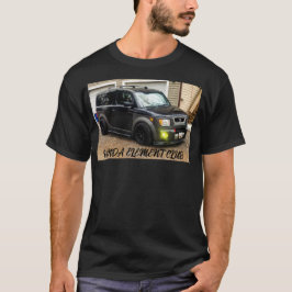 CLUB DE ELEMENTOS HONDA Camiseta oscura básica