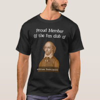 Club de fans de camisetas William Shakespeare