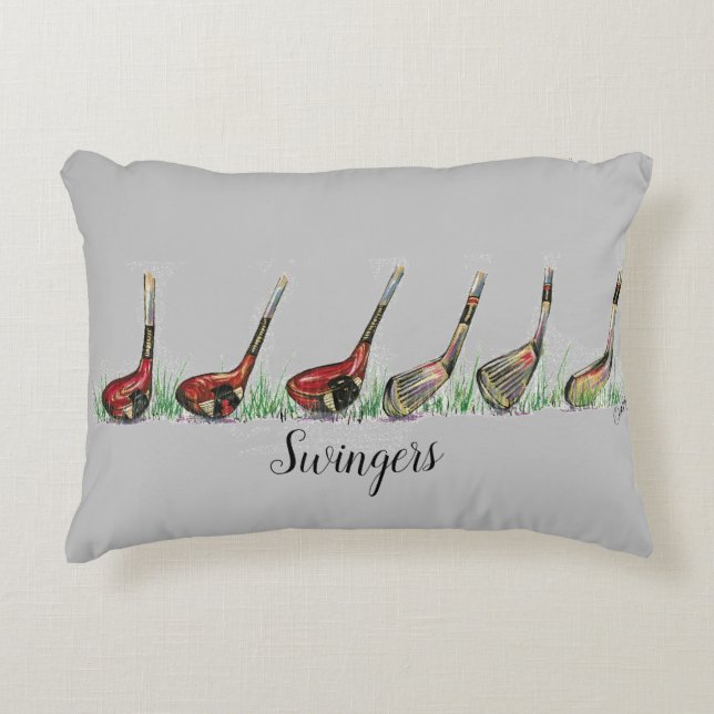 Club de golf, almohada de Swingers (Anverso)