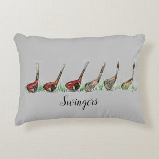 Club de golf, almohada de Swingers