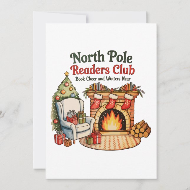Club de Lectores del Polo Norte Libros de Navidad  (Anverso)