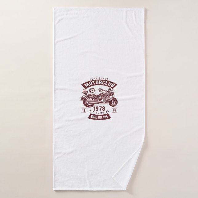 Club de Motociclismo (Toalla de baño)