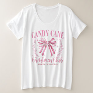 Club de Navidades Pink Candy Cane
