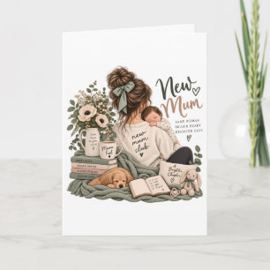 Club de Nueva Mamá Tarjeta de Regalo para Baby Sho
