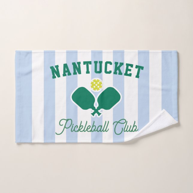 Club de Pickleball Personalizado de la Ciudad, Dep (Toalla de mano)