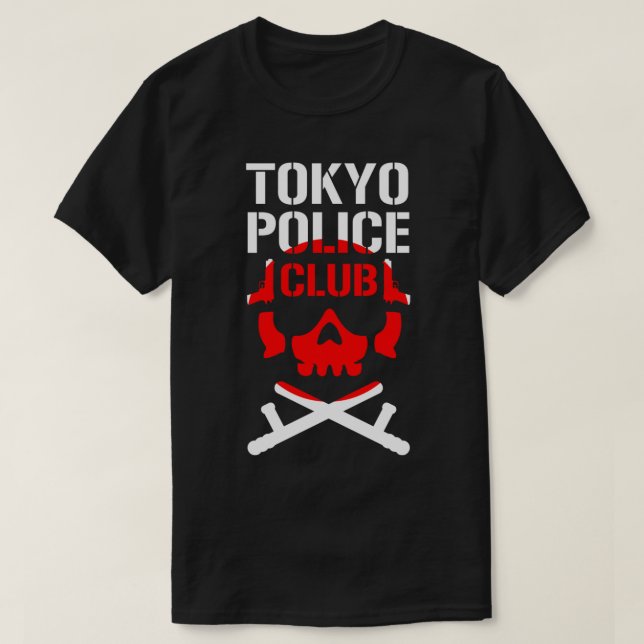 Club de Policía de la camiseta clásica de Tokio (Diseño del anverso)