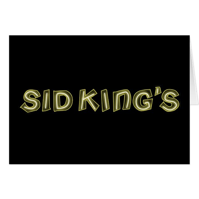 club de sid king (Anverso (Horizontal))