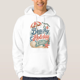 Club de Vacaciones Playeras Navidad Costera Retro