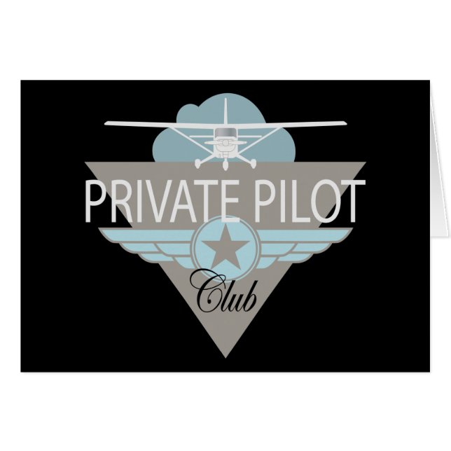 Club del piloto privado (Anverso (Horizontal))