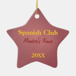 Club español, ornamentos del club del idioma