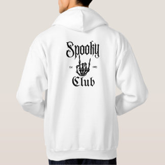 Club Espeluznante Est 1693 Sudadera con Capucha de