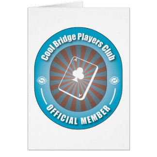 Club fresco de los jugadores de puente