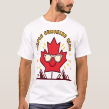 Club Maple Sunshine Canadá Camiseta de verano lind