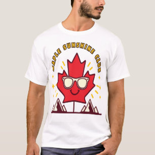 Club Maple Sunshine Canadá Camiseta de verano lind