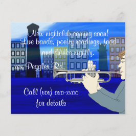 Club nocturno de Jazz Flyer