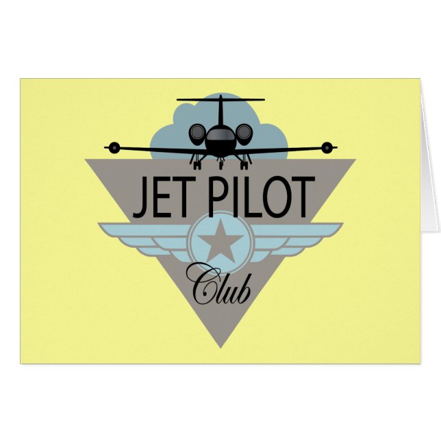 Club piloto de Jet (Anverso (Horizontal))