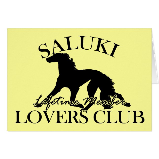 Club Saluki Lovers (Anverso (Horizontal))
