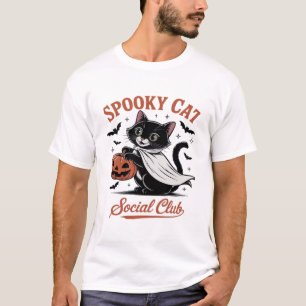 Club Social de Gatos Espeluznantes PNG - Camiseta