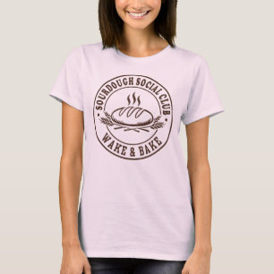 Club Social de Masa Madre Camiseta Divertida Panad