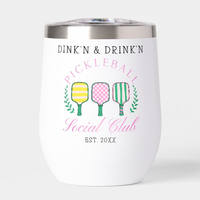 Club Social Dink Drink Pickleball (Frente)