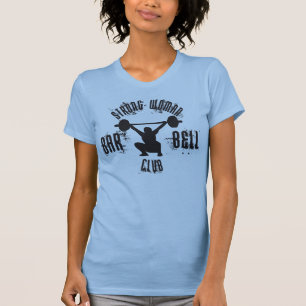 Club Woman Barbell - Camisa Fitness