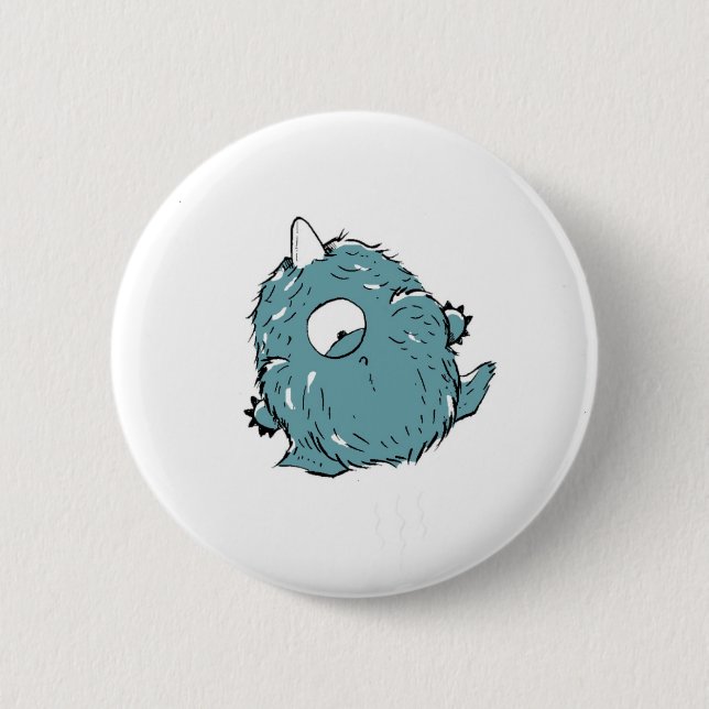 ¡Clyde bebió accidentalmente el helio! Botón (Anverso)