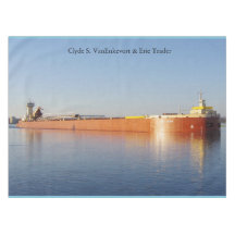Clyde S. VanEnkevort & Erie Trader mantel