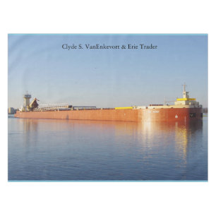 Clyde S. VanEnkevort & Erie Trader mantel