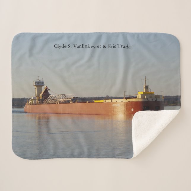 Clyde S. VanEnkevort & Erie Trader sherpa manta (Anverso (horizontal))