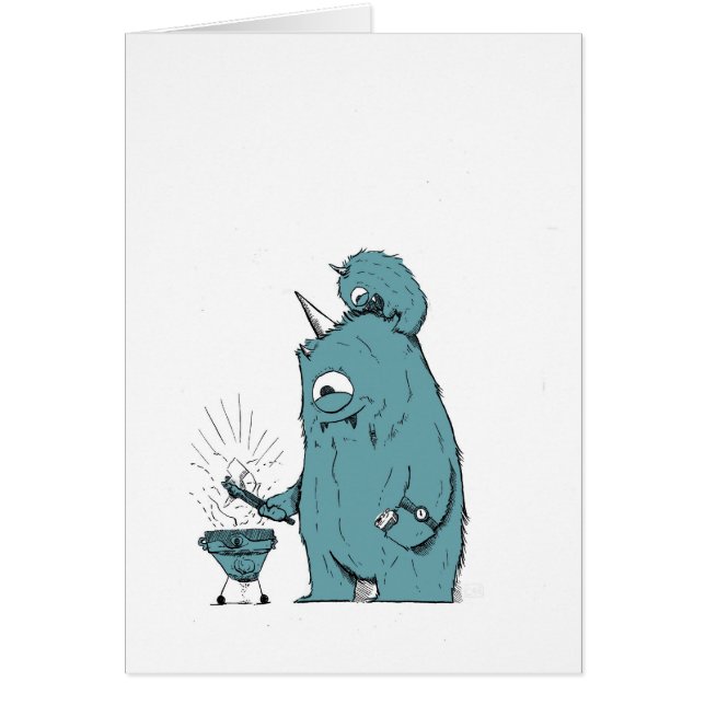 ¡Clyde tiene gusto de ayudar a su papá! (Frente)