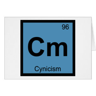 Cm - Cinismo Filosofía Símbolo de Química